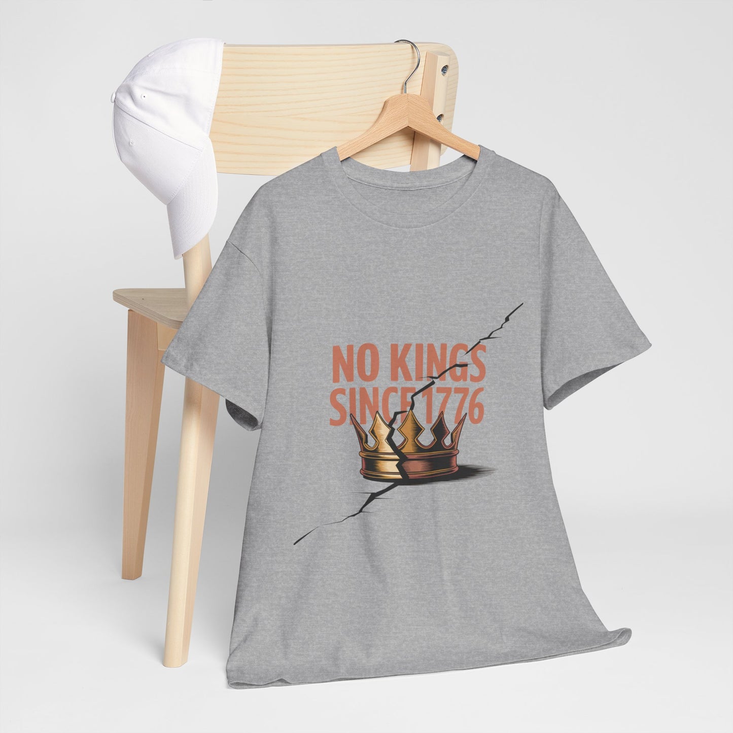 "No Kings Since 1776" Print - Patriotic Shirt, Casual Wear, Gift for History Lovers, July 4th Apparel, [...]