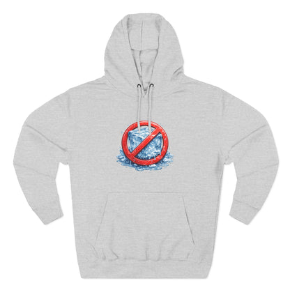 No ICE Hoodie — Anti-Ice Graphic Fleece Pullover