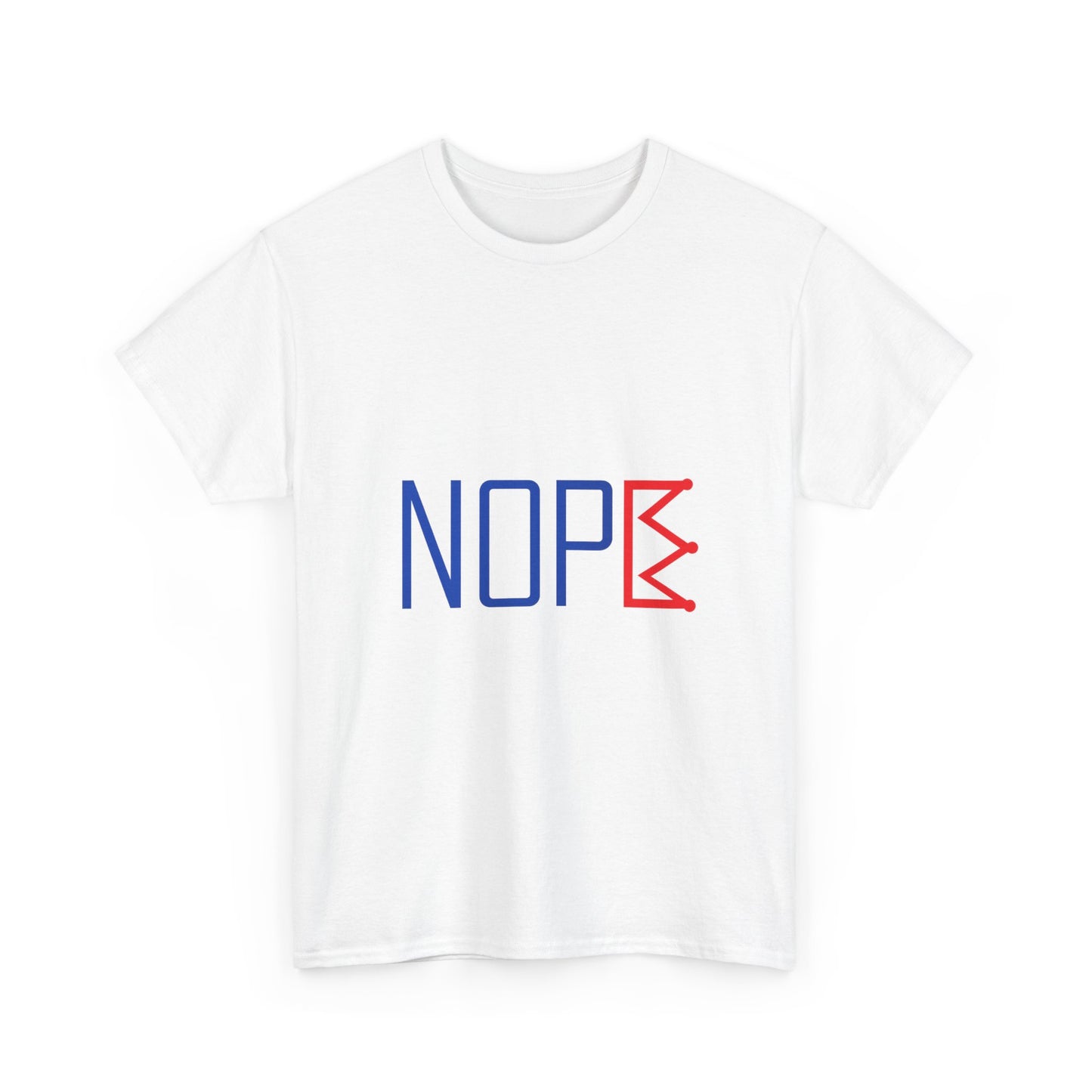 NOPE Crown Tee – Reject the Throne