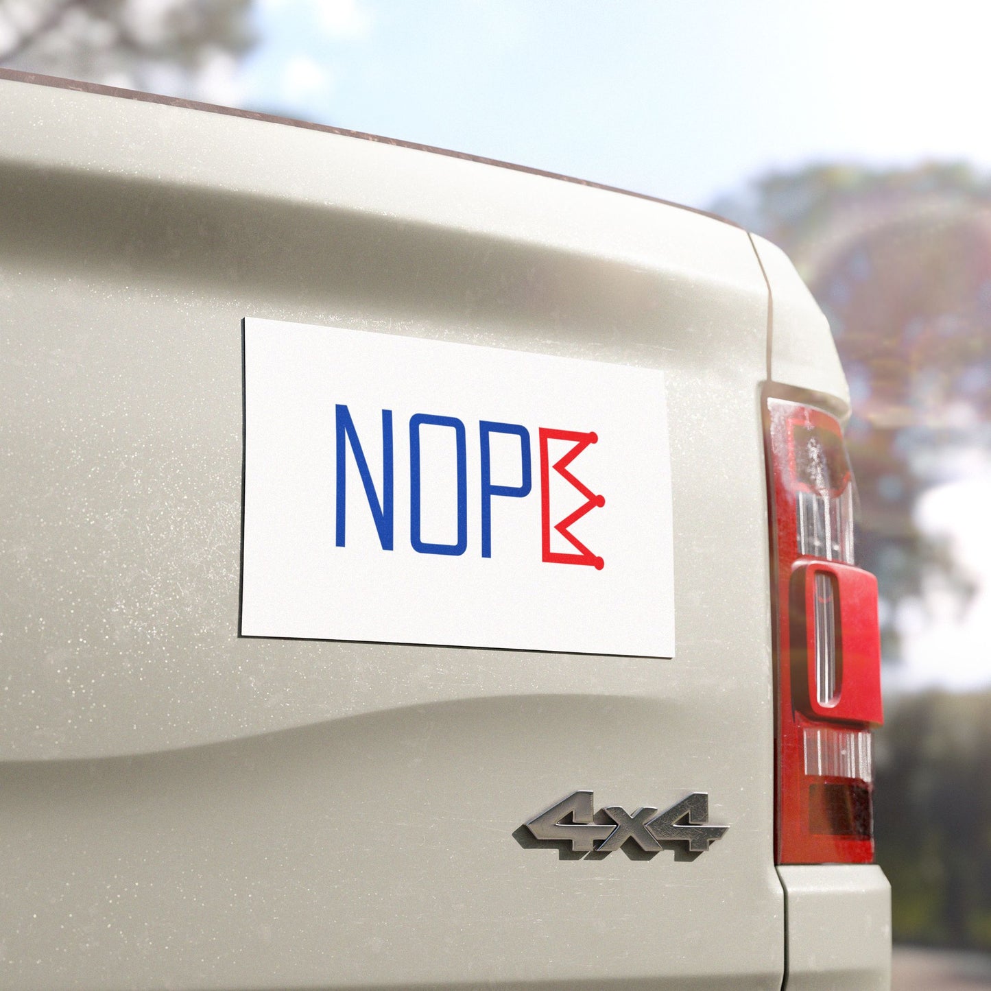 NOPE Crown Bumper Sticker – Rule Yourself