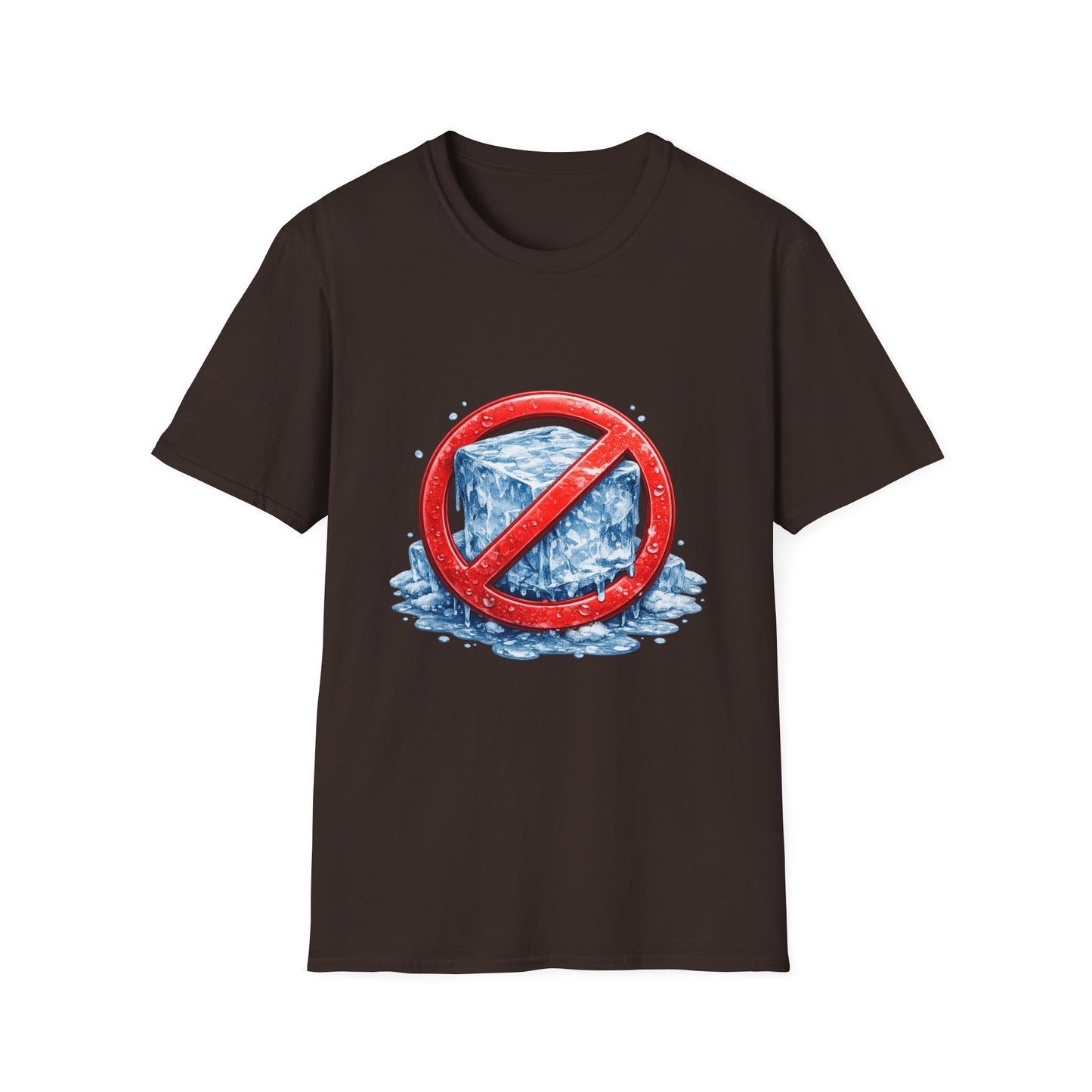 No ICE Graphic T-Shirt — Anti-Ice Climate Awareness Tee