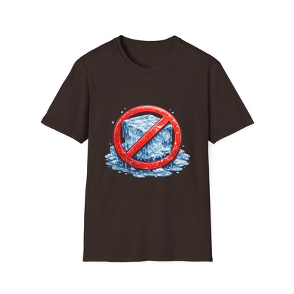 No ICE Graphic T-Shirt — Anti-Ice Climate Awareness Tee