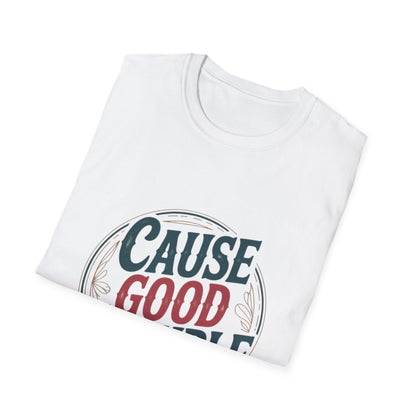 Cause Good Trouble T-Shirt – Inspirational Protest Graphic Tee