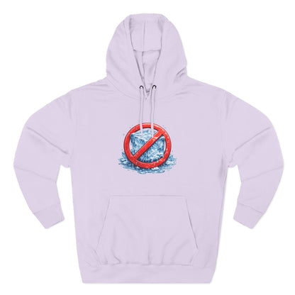 No ICE Hoodie — Anti-Ice Graphic Fleece Pullover