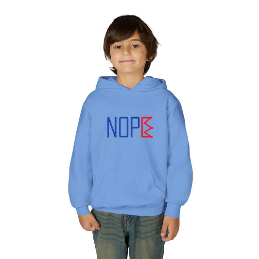 NOPE Crown Youth Hoodie – Born to Question