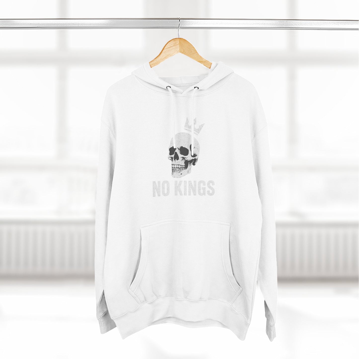 Fleece Hoodie - No Kings