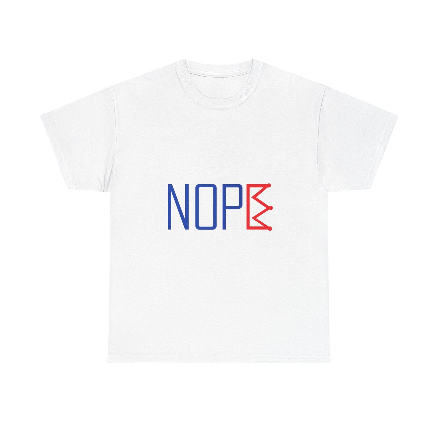 NOPE Crown Tee – Reject the Throne