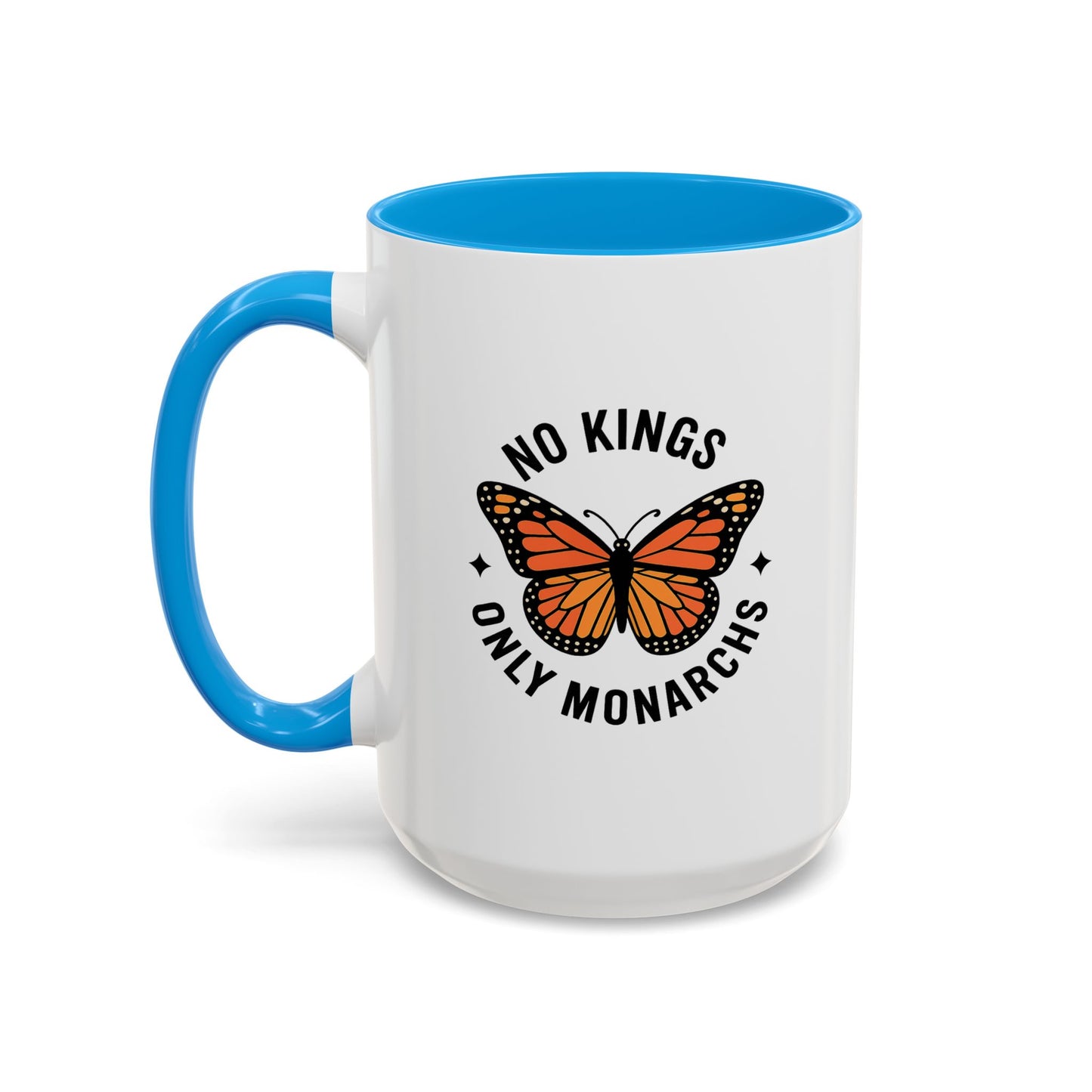 No Kings Only Monarchs Coffee Mug | Unique Gift for Nature Lovers, Personalized Mug for Home or Office, Eco-Friendly Drinkware, Perfect [...]