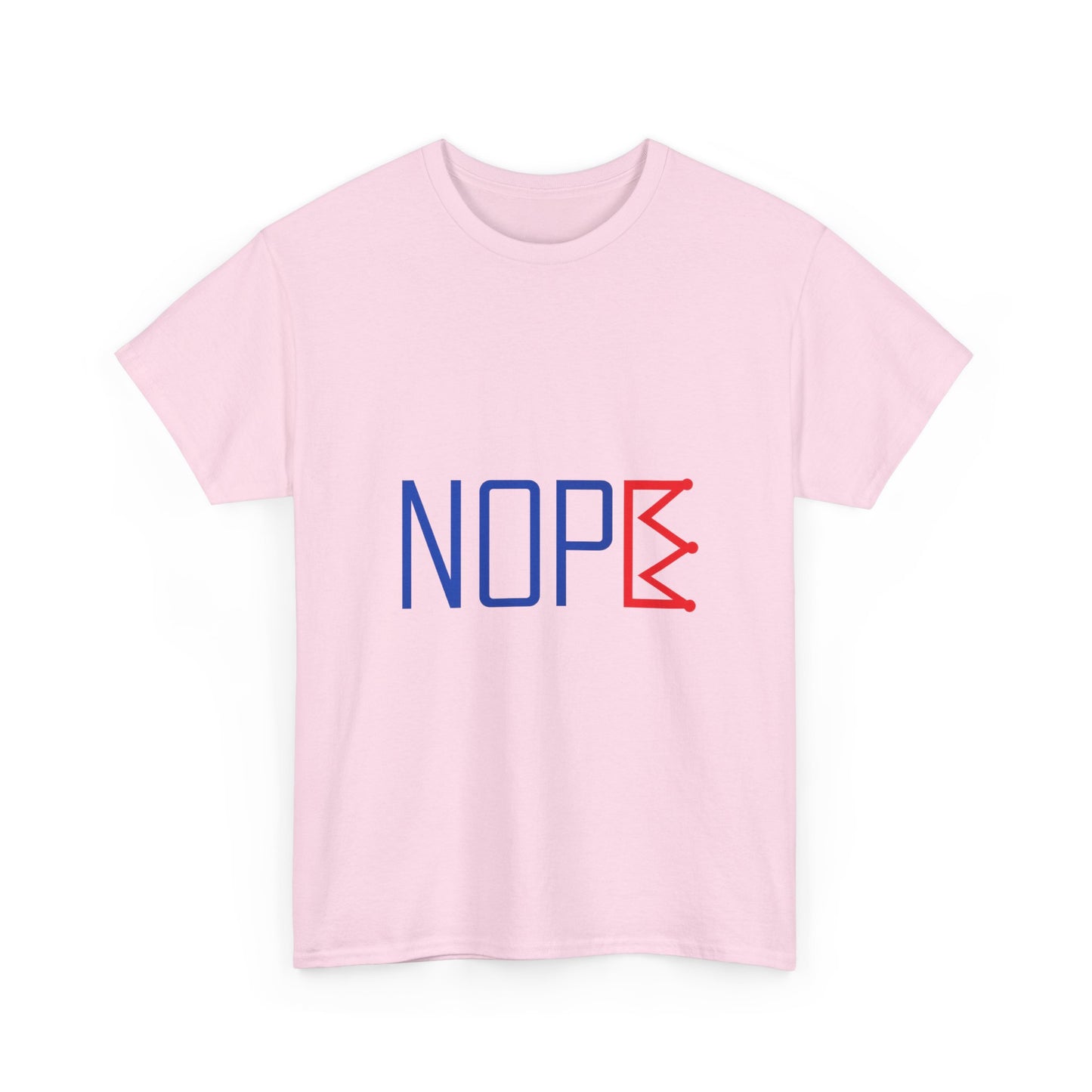 NOPE Crown Tee – Reject the Throne