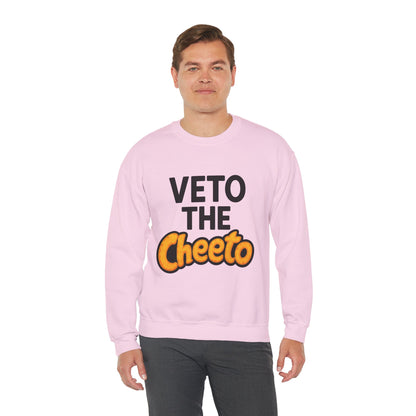 Veto the Cheeto Sweater – Warmth with a Warning