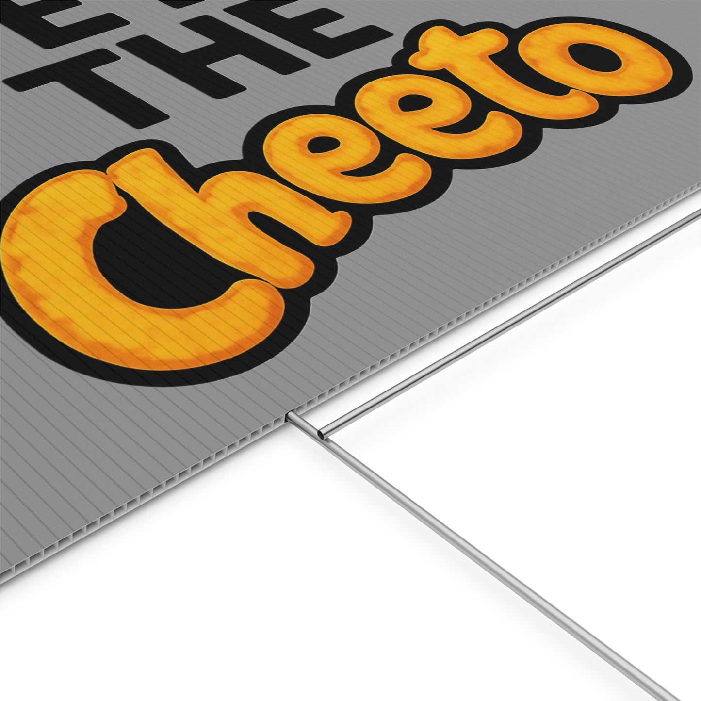 Gray Veto the Cheeto Yard Sign