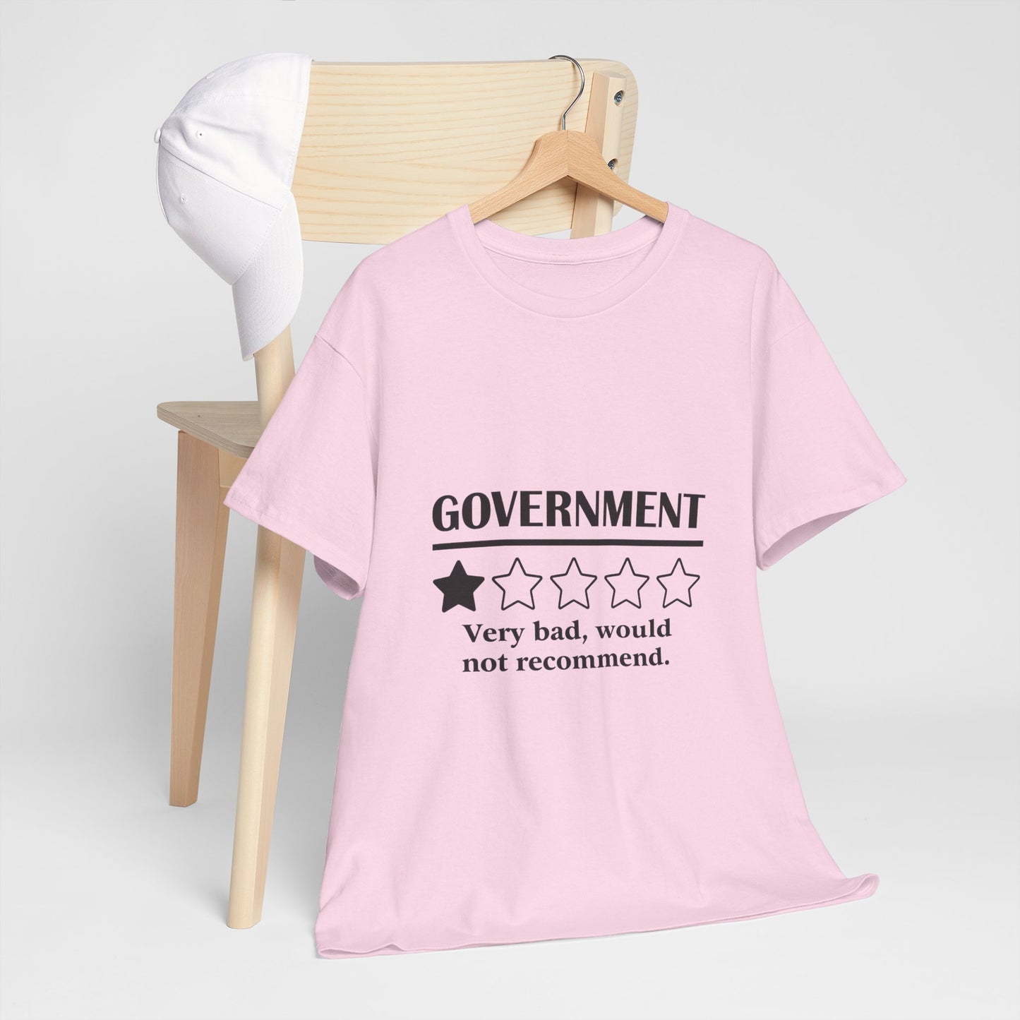 Government 1 of 5 Stars Would Not Recommend