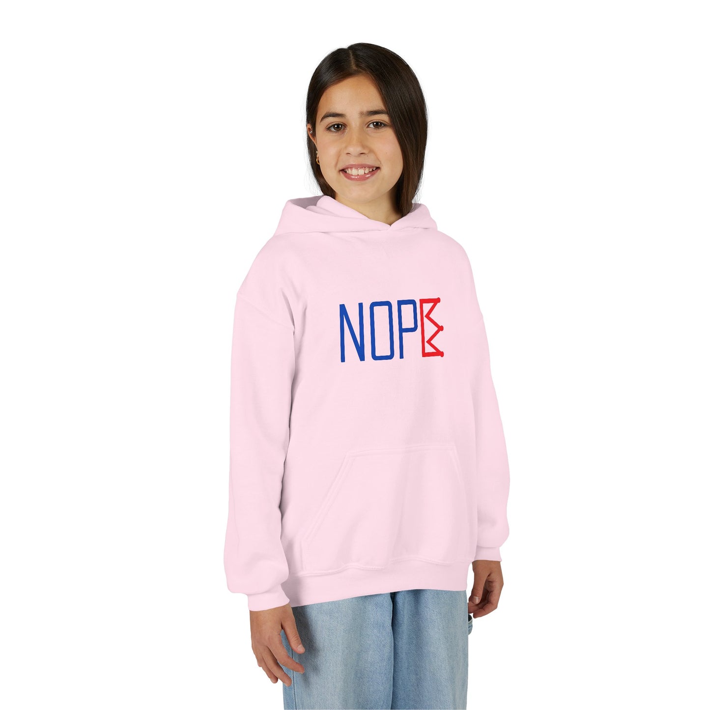 NOPE Crown Youth Hoodie – Born to Question