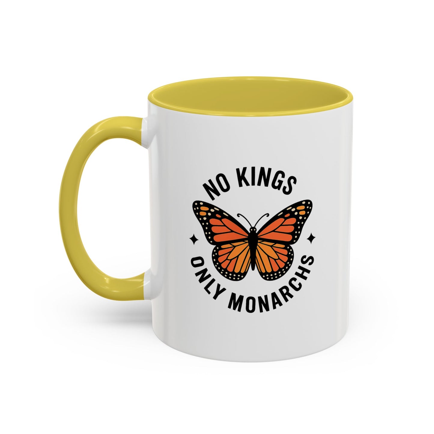 No Kings Only Monarchs Coffee Mug | Unique Gift for Nature Lovers, Personalized Mug for Home or Office, Eco-Friendly Drinkware, Perfect [...]