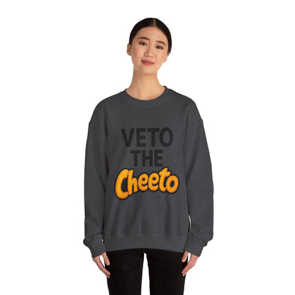 Veto the Cheeto Sweater – Warmth with a Warning
