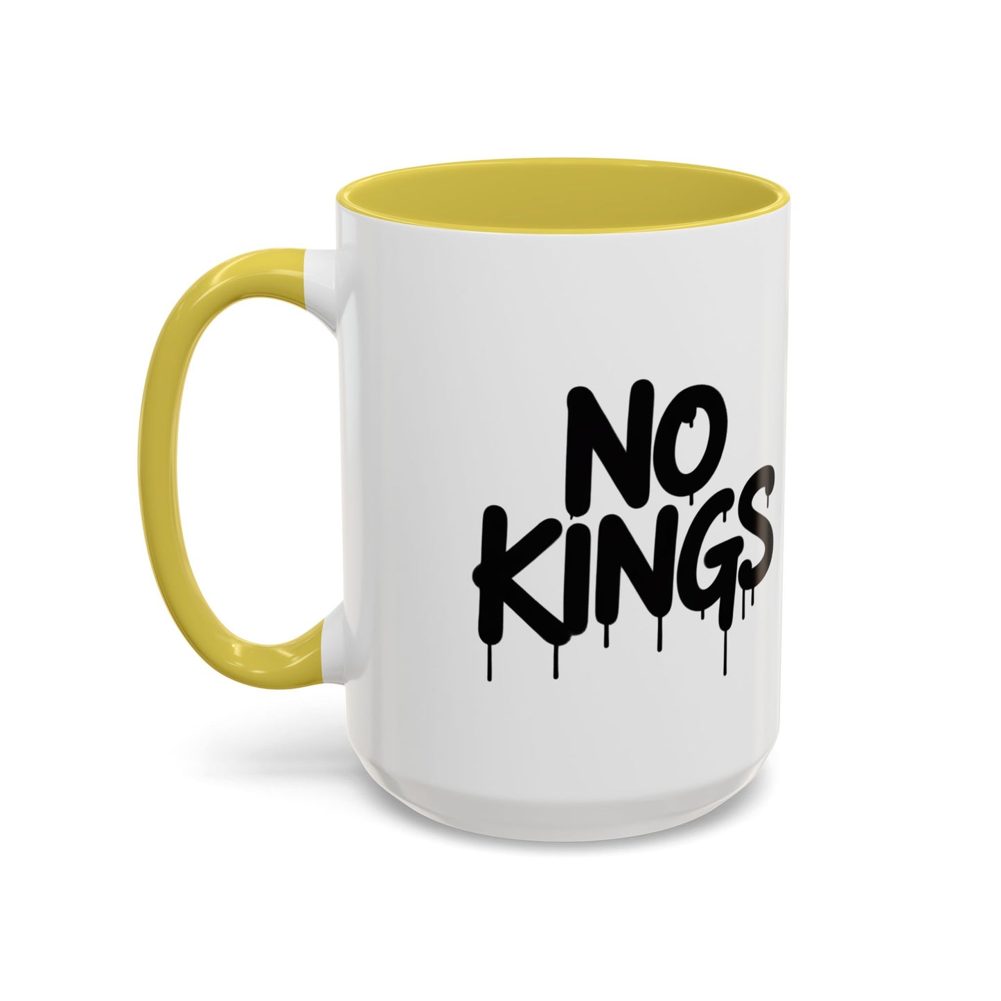 Coffee Mug - No Kings Spray Paint Design 11oz/15oz