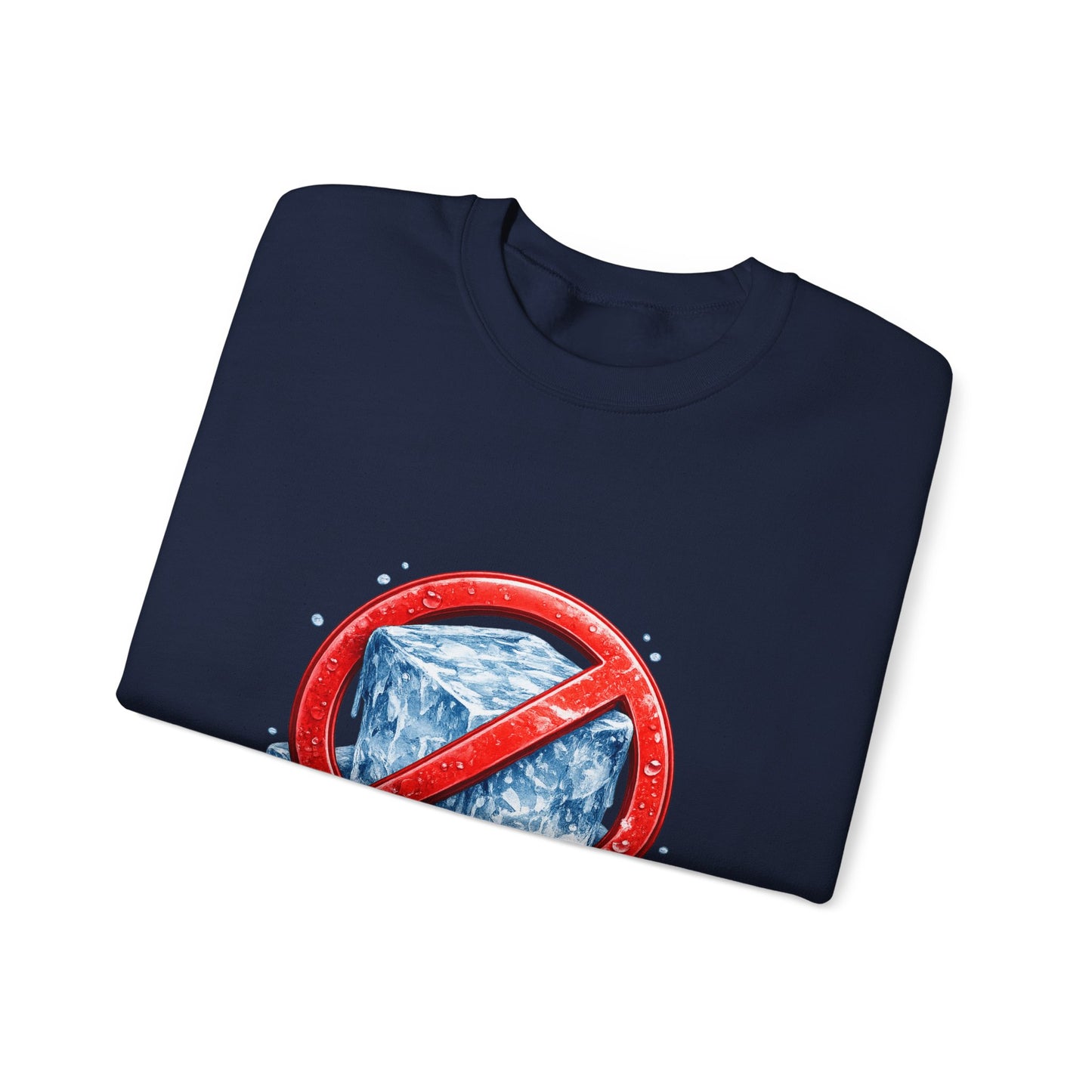 No ICE Crewneck Sweatshirt – Anti-Ice Graphic Pullover