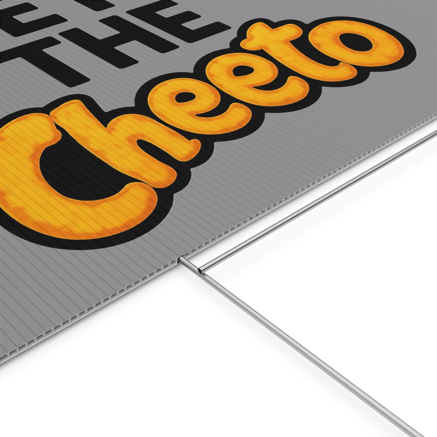 Gray Veto the Cheeto Yard Sign