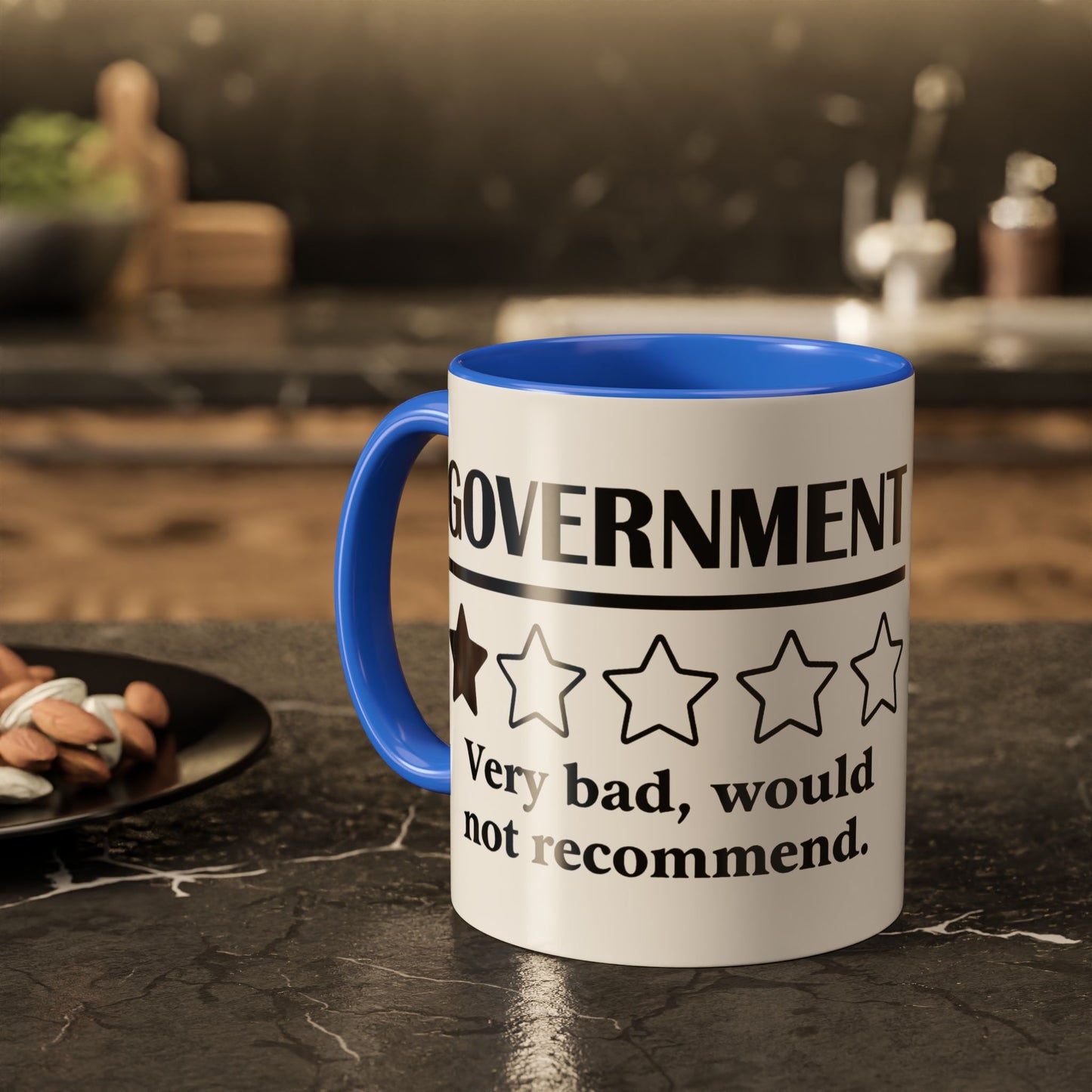 Mug - 1/5 Stars Would Not Recommend Coffee Mug - Funny Novelty Gift