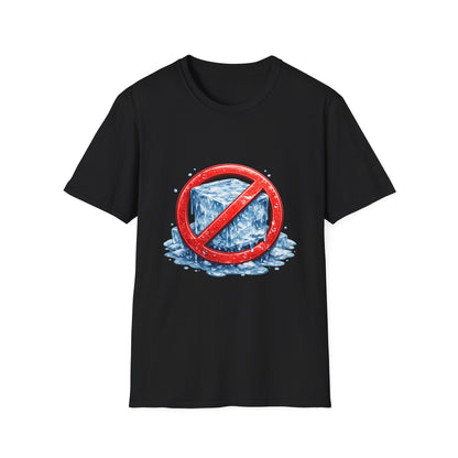 No ICE Graphic T-Shirt — Anti-Ice Climate Awareness Tee