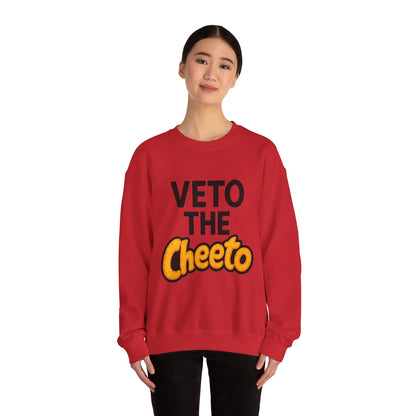 Veto the Cheeto Sweater – Warmth with a Warning