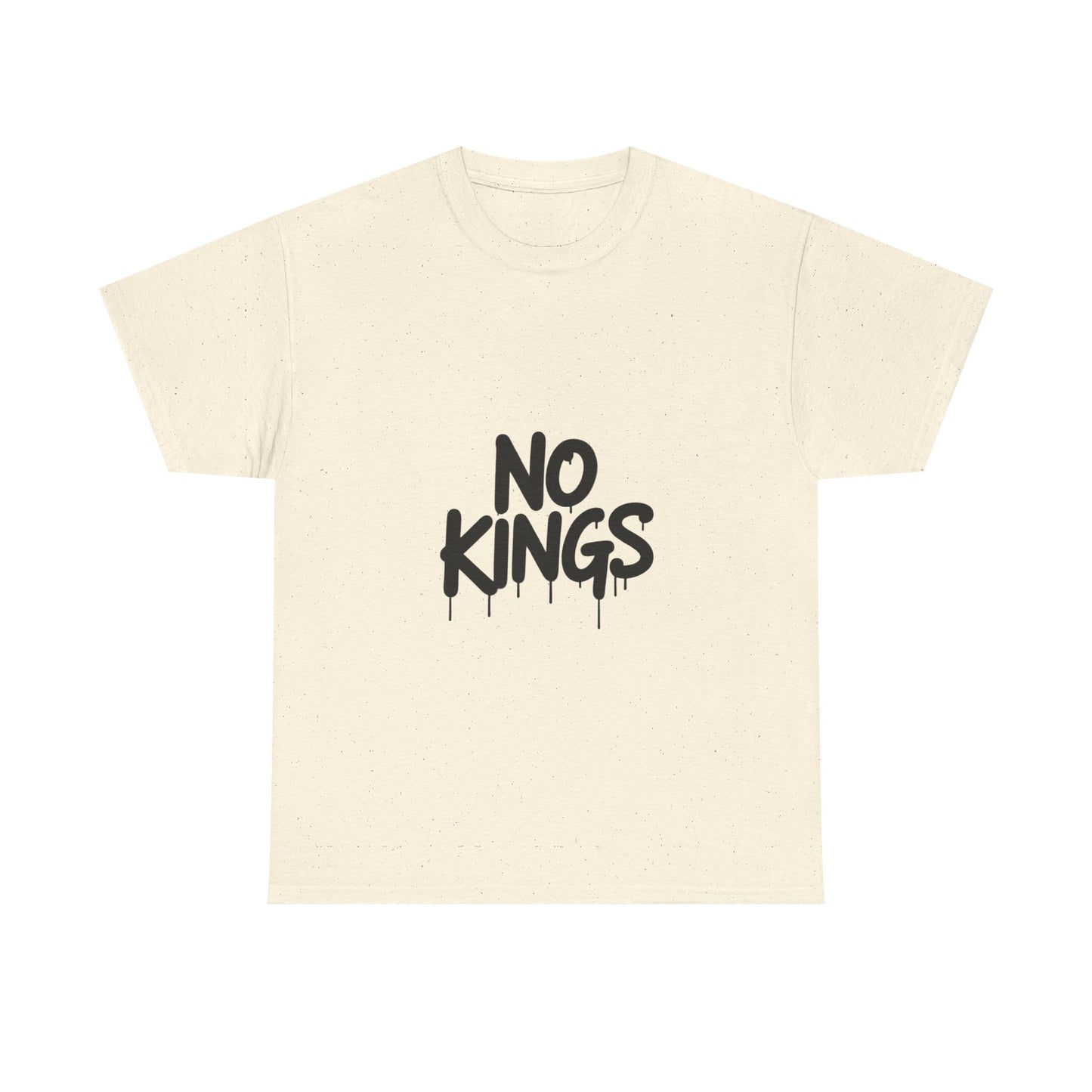 No Kings Spray Paint Protest Tee