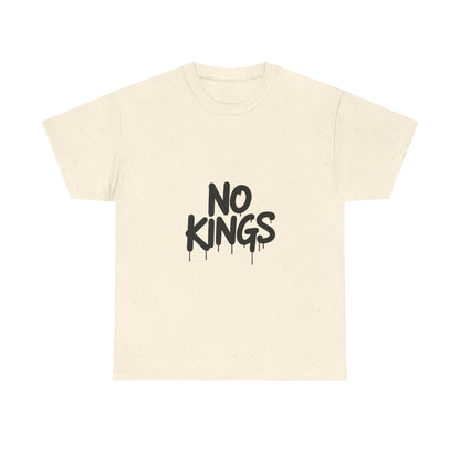 No Kings Spray Paint Protest Tee