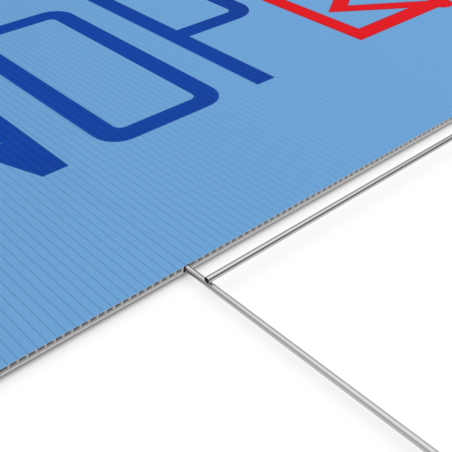 Light Blue NOPE Crown Yard Sign – Defy the Throne