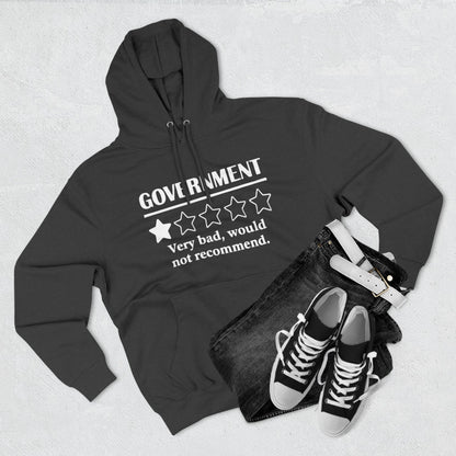 Fleece Hoodie with 1/5 Stars Would Not Recommend Design