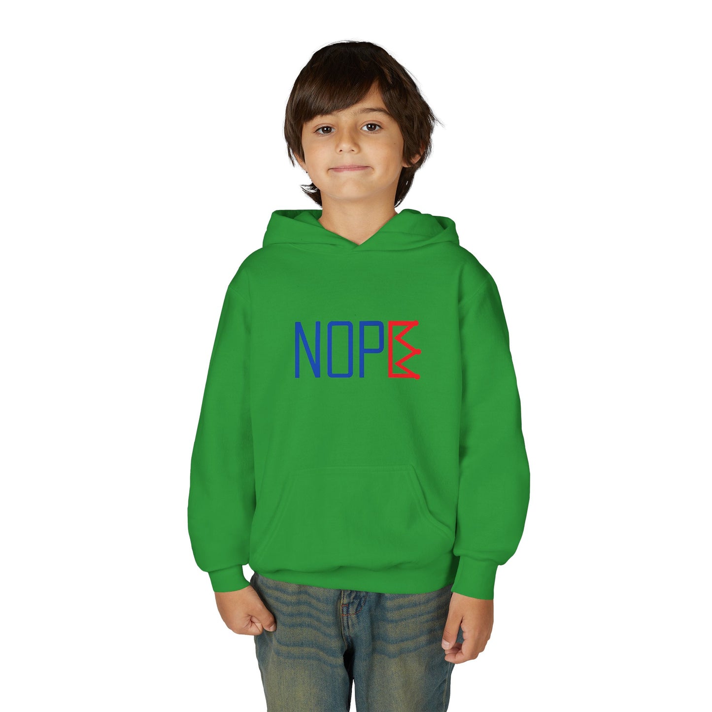 NOPE Crown Youth Hoodie – Born to Question