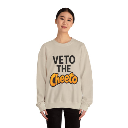 Veto the Cheeto Sweater – Warmth with a Warning