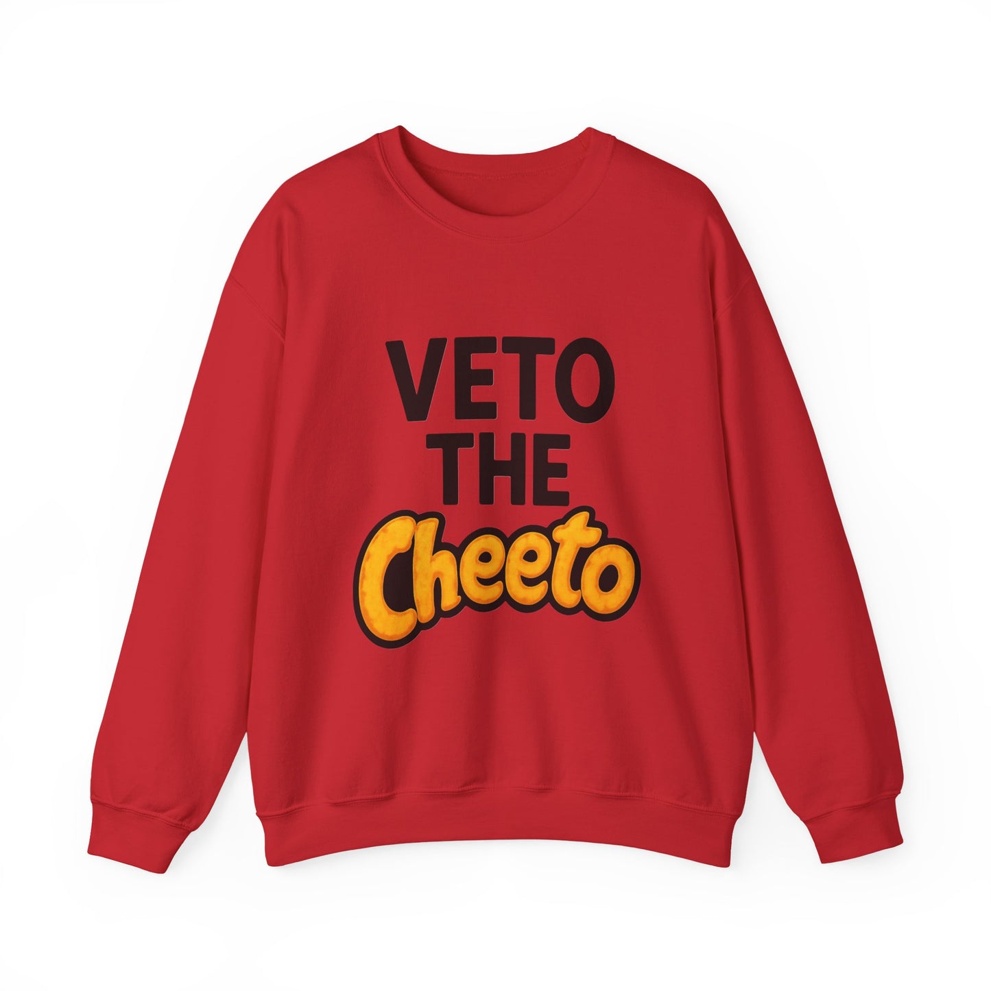 Veto the Cheeto Sweater – Warmth with a Warning