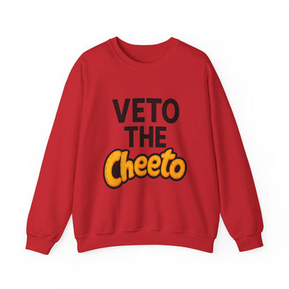 Veto the Cheeto Sweater – Warmth with a Warning
