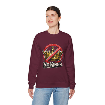 No Kings Sweater – Democracy Over Monarchy