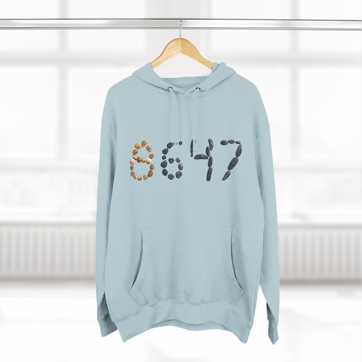 8647 seashell hoodie