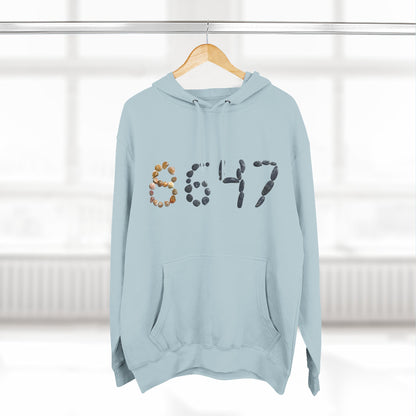 8647 seashell hoodie