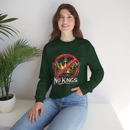No Kings Sweater – Democracy Over Monarchy