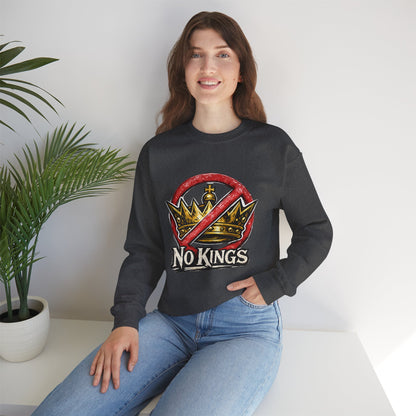No Kings Sweater – Democracy Over Monarchy