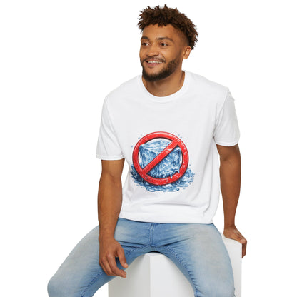 No ICE Graphic T-Shirt — Anti-Ice Climate Awareness Tee