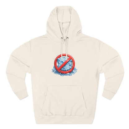 No ICE Hoodie — Anti-Ice Graphic Fleece Pullover