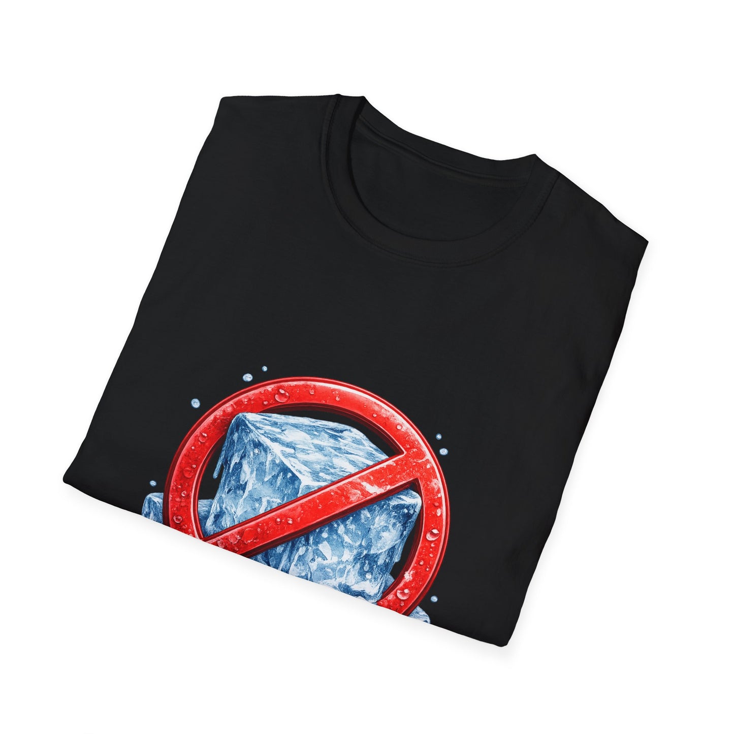 No ICE Graphic T-Shirt — Anti-Ice Climate Awareness Tee