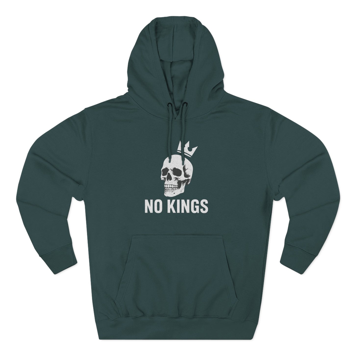 Fleece Hoodie - No Kings