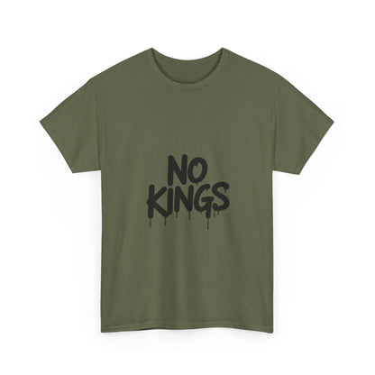 No Kings Spray Paint Protest Tee