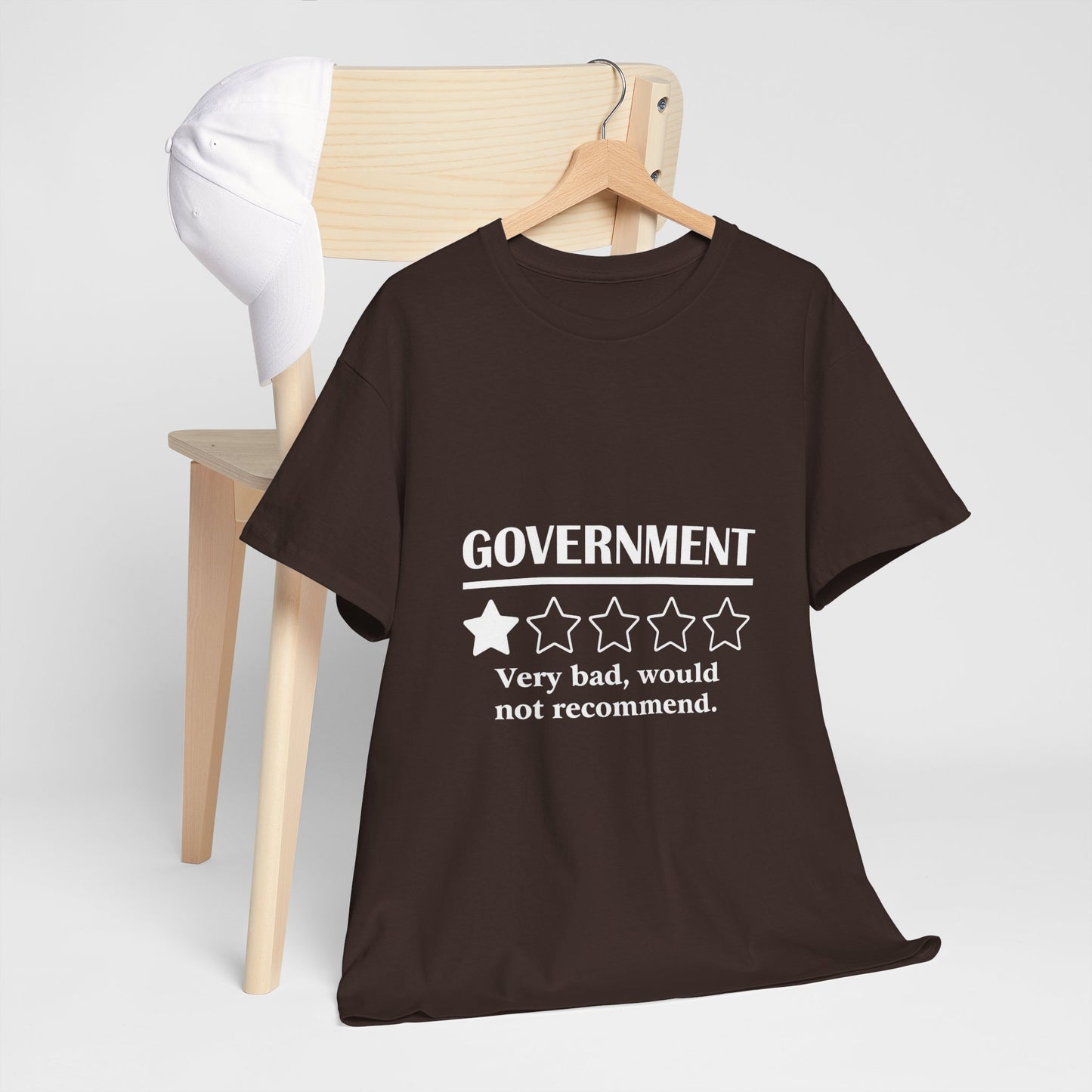 Government 1 of 5 Stars Would Not Recommend