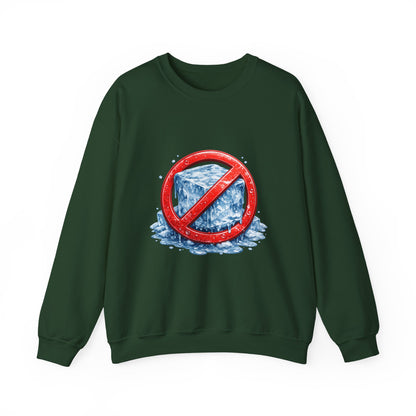 No ICE Crewneck Sweatshirt – Anti-Ice Graphic Pullover