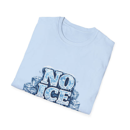 No ICE Graphic T-Shirt — Icy Block Letter Tee