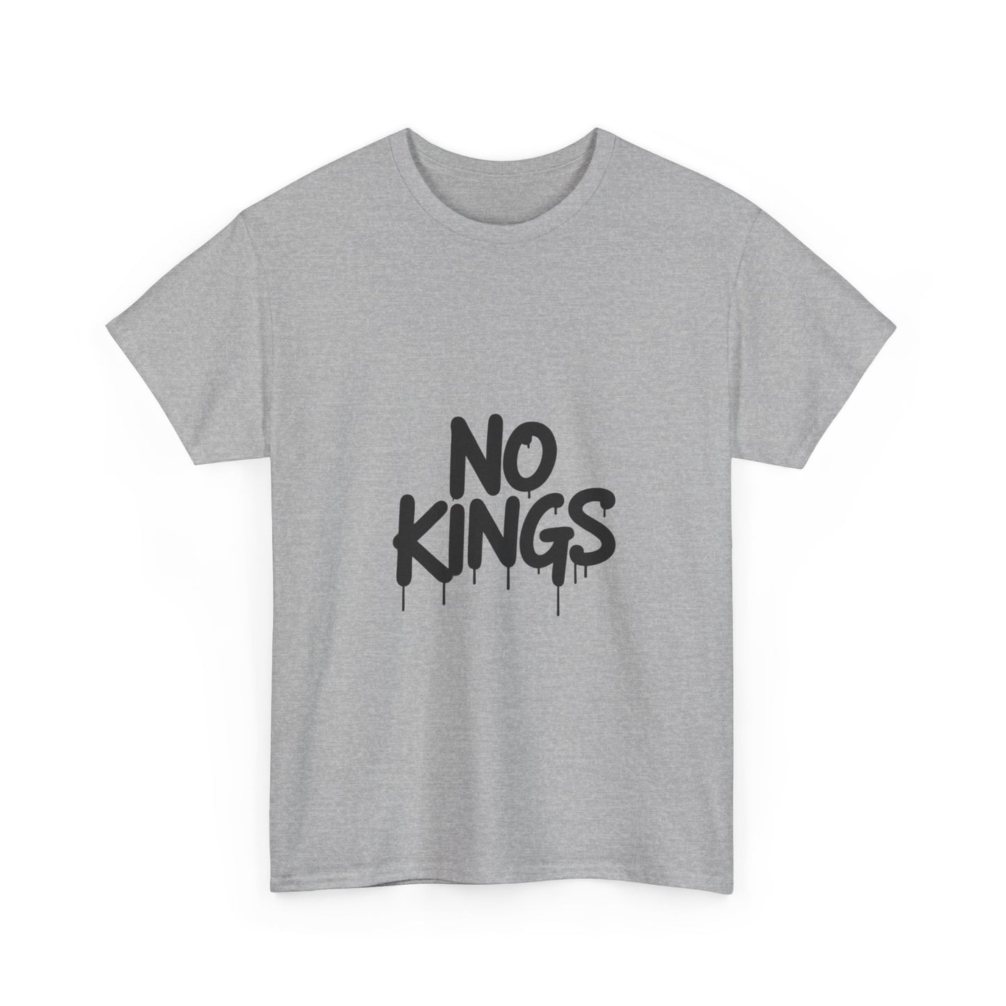 No Kings Spray Paint Protest Tee
