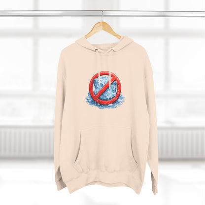 No ICE Hoodie — Anti-Ice Graphic Fleece Pullover