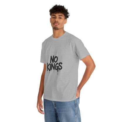No Kings Spray Paint Protest Tee
