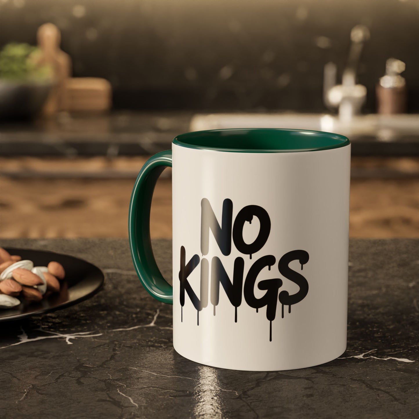 Coffee Mug - No Kings Spray Paint Design 11oz/15oz